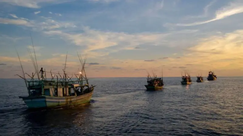 Illegal fishing and child labour are rampant in the Vietnamese fishing industry according to the EJF Photo: EJF