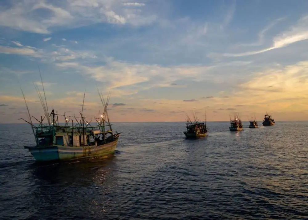 Illegal fishing and child labour are rampant in the Vietnamese fishing industry according to the EJF Photo: EJF
