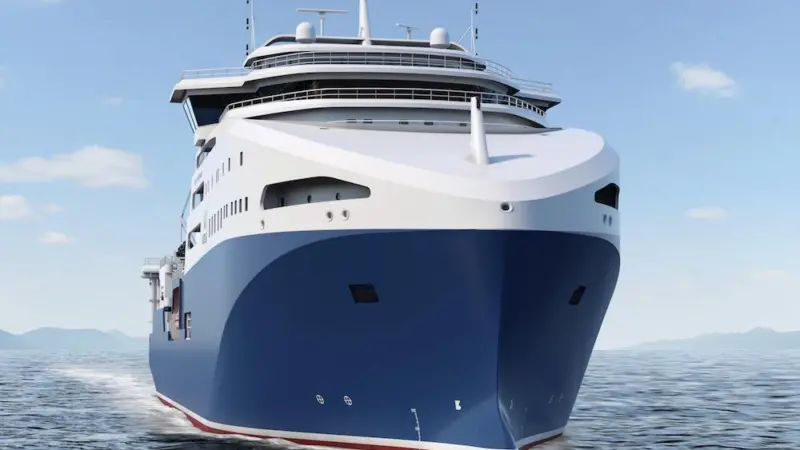 Wärtsilä’s design for CMI’s latest krill trawler Photo: Wärtsilä