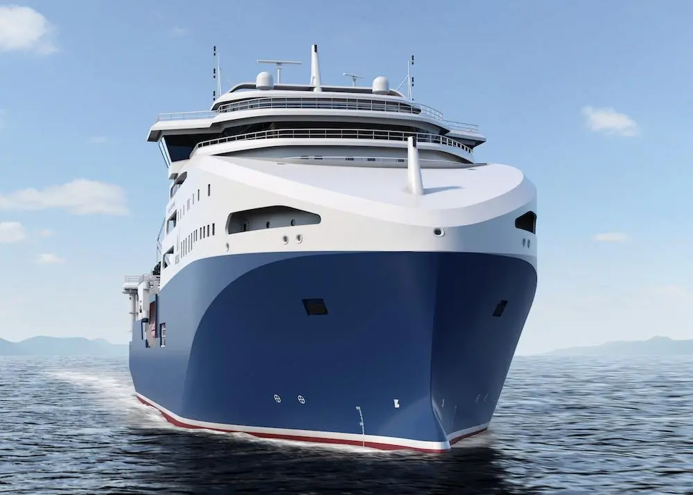 Wärtsilä’s design for CMI’s latest krill trawler Photo: Wärtsilä