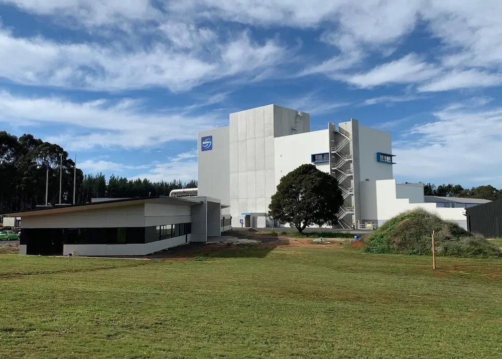 BioMar has opened its new aqua-feed production facility in Tasmania Photo: BioMar