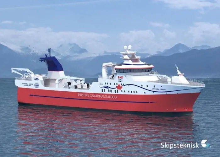 Tersan has signed a contract for an Arctic freezer trawler for Ocean Prawns Photo: Skipsteknik