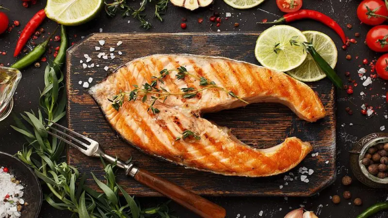 French hypermarket chain, Cora, is introducing salmon fed on a Veramaris algal oil diet Photo: Veramaris