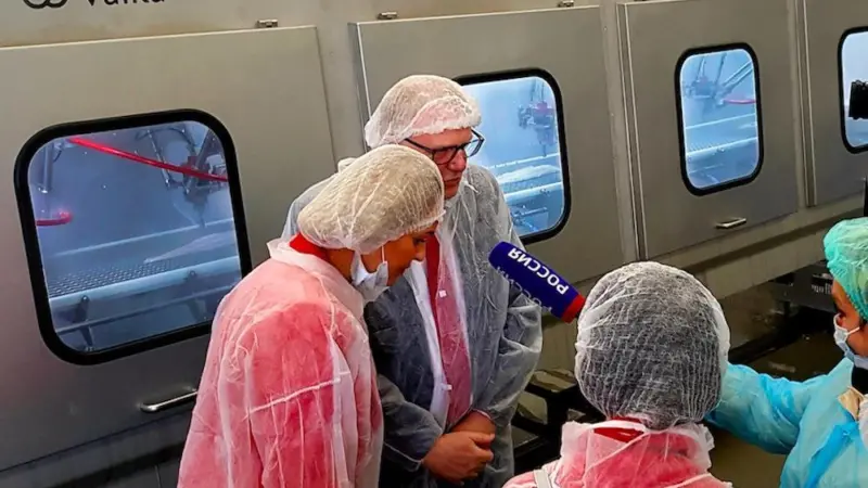 Ultra-modern processing at Murman Seafood