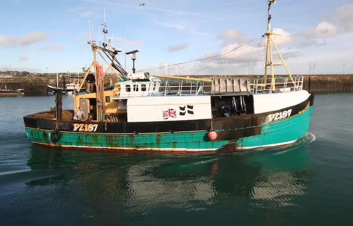 UK fishing boat
