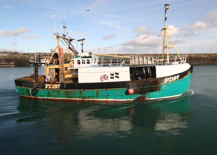 UK fishing boat