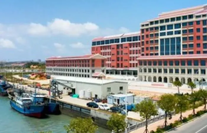The Pingtan International Marine Industry and Logistics Park will open later this year Photo: Pingtan Marine Enterprise