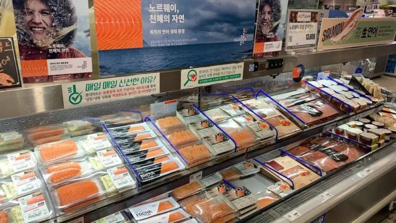 November exports of Norwegian seafood are down compared with last year Photo: NSC