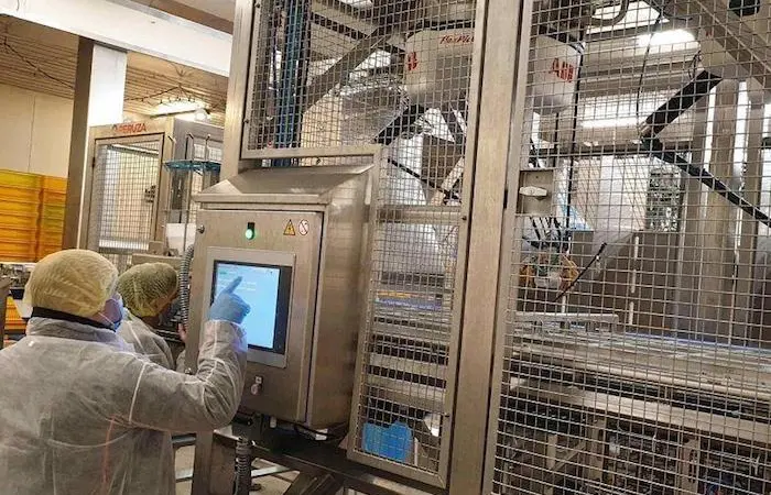 The Peruza robotic packing solution Photo: Peruza