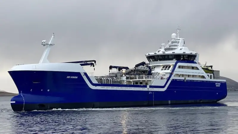 The 'Ro Vision' won the Ship of the Year 2020 award Photo: Yanmar