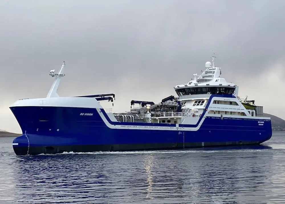 The 'Ro Vision' won the Ship of the Year 2020 award Photo: Yanmar