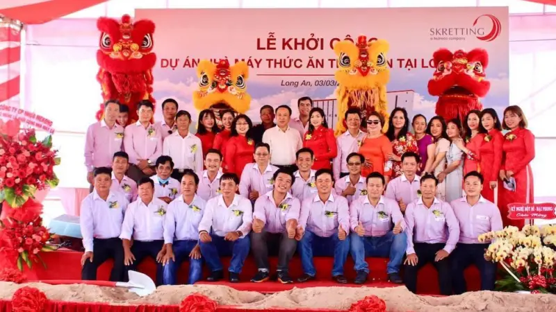 Skretting is building a new factory in Vietnam Photo: Skretting