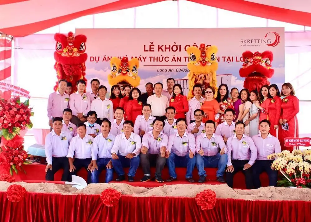 Skretting is building a new factory in Vietnam Photo: Skretting