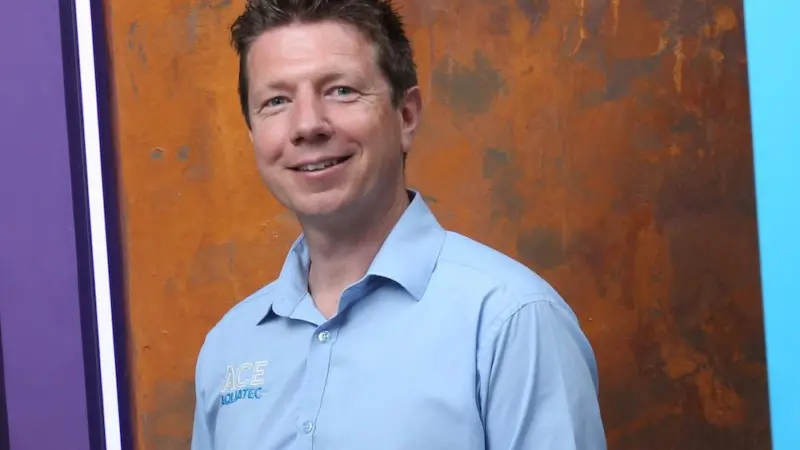 Ace Aquatec CEO, Nathan Pyne-Carter Photo: Ace Aquatec