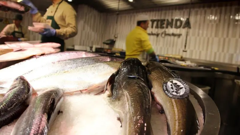Norwegian seafood exports have been at their highest ever March volume in 2021 Photo: Norwegian Seafood Council