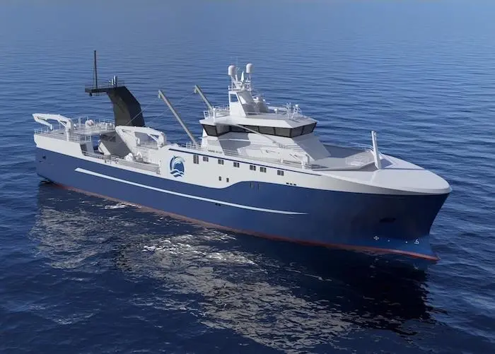 Danish factory decks for Far East trawlers