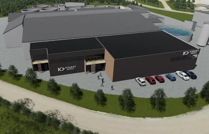 Kvarøy Fiskeoppdrett’s investment in its Kvarøy Smolt facility has sustainability in mind Photo: Kvarøy Fiskeoppdrett
