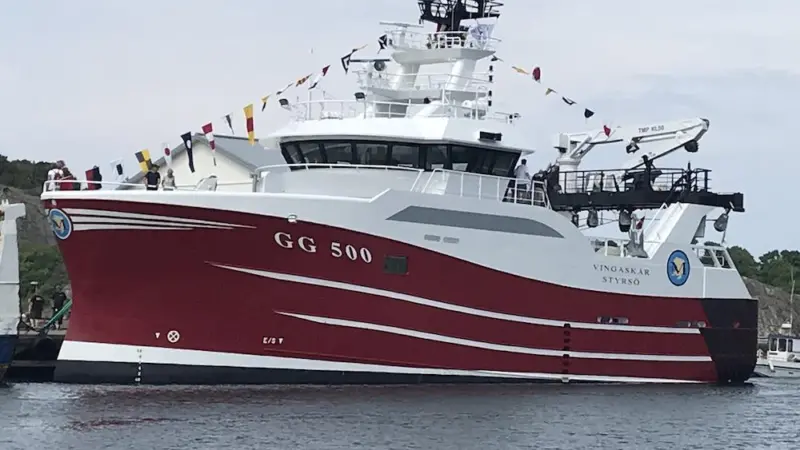 Versatile trawler delivered to Swedish owners