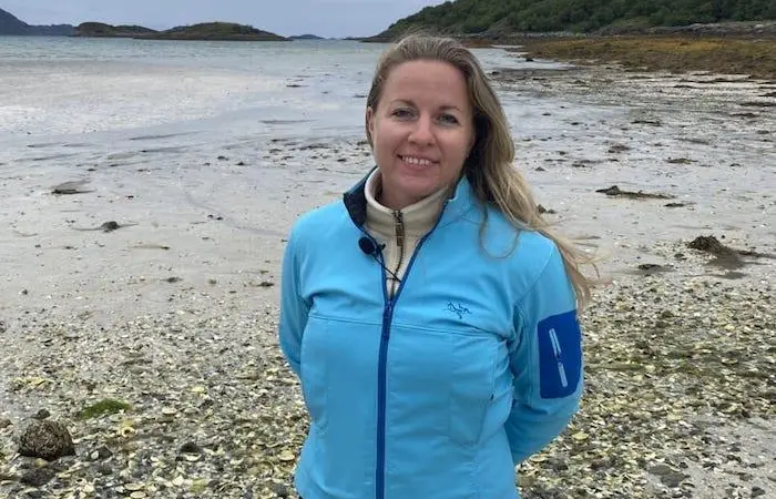 Aquaculture is part of the solution to our climate crisis, says Wenche Grønbrekk, head of sustainable development in Cermaq Photo: Cermaq