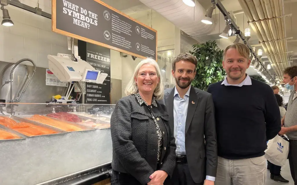 Kvarøy Arctic x Norwegian Seafood Council Meeting with Norwegian Minister 2