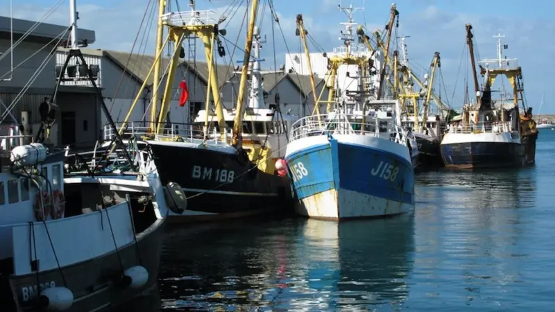 UK fishing boats