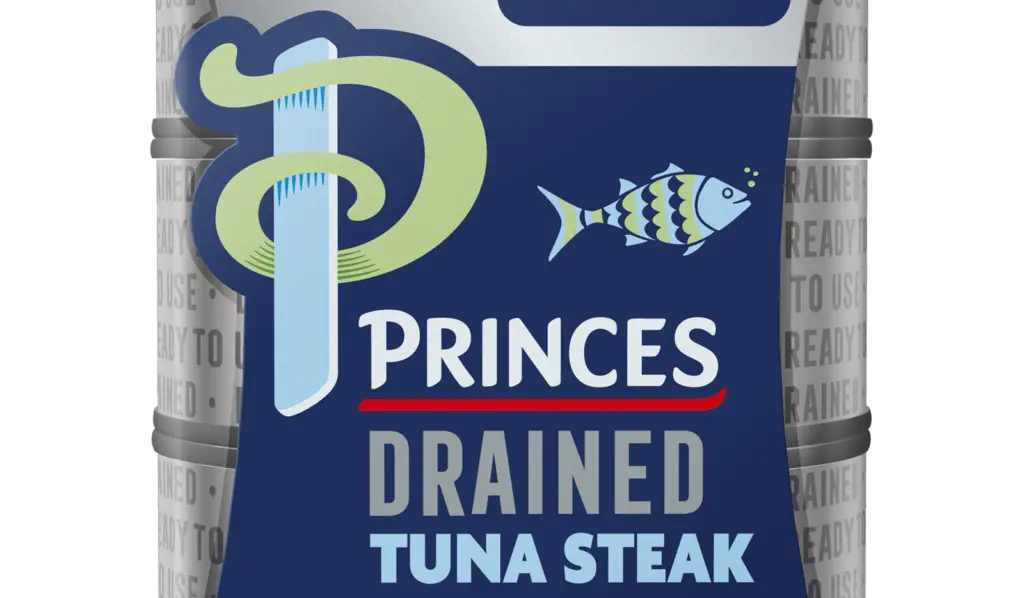 Princes tuna steak in spring water