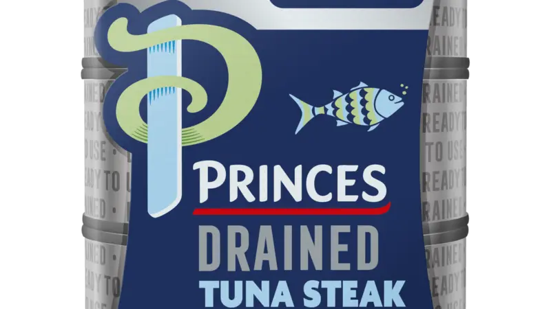 Princes tuna steak in spring water