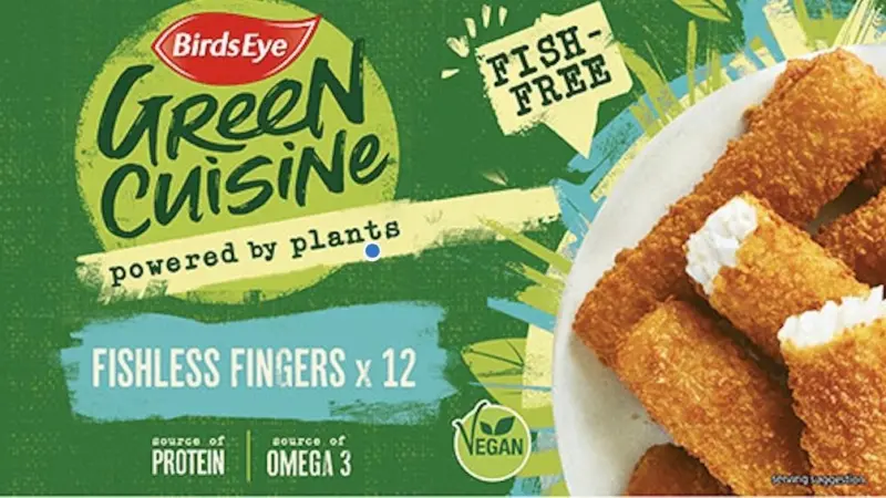 Nomad Foods’ meat-free Green Cuisine range is the fastest growing frozen meat-free brand in Europe