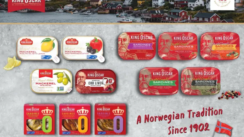 King Oscar product selection