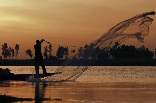 Cameroon fisher