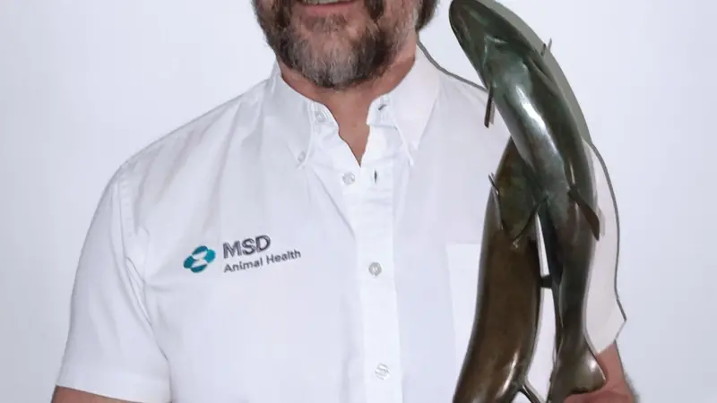 Chris Gould with trophy