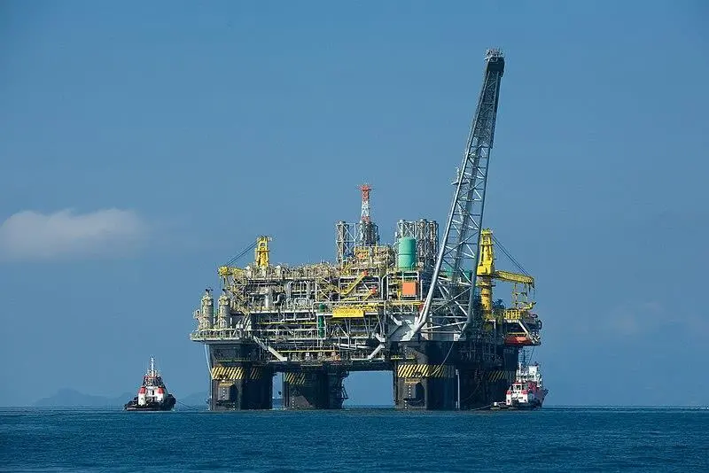 Offshore oil platform Brazil