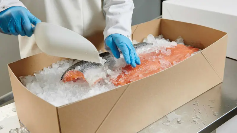Salmon packaging