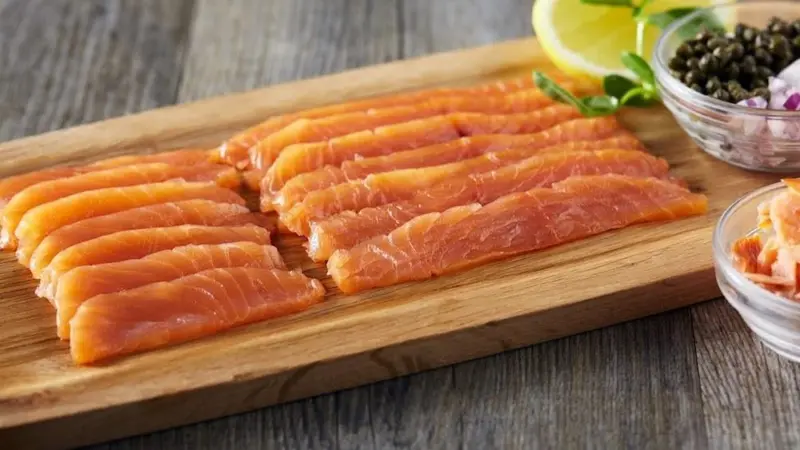 Scottish smoked salmon