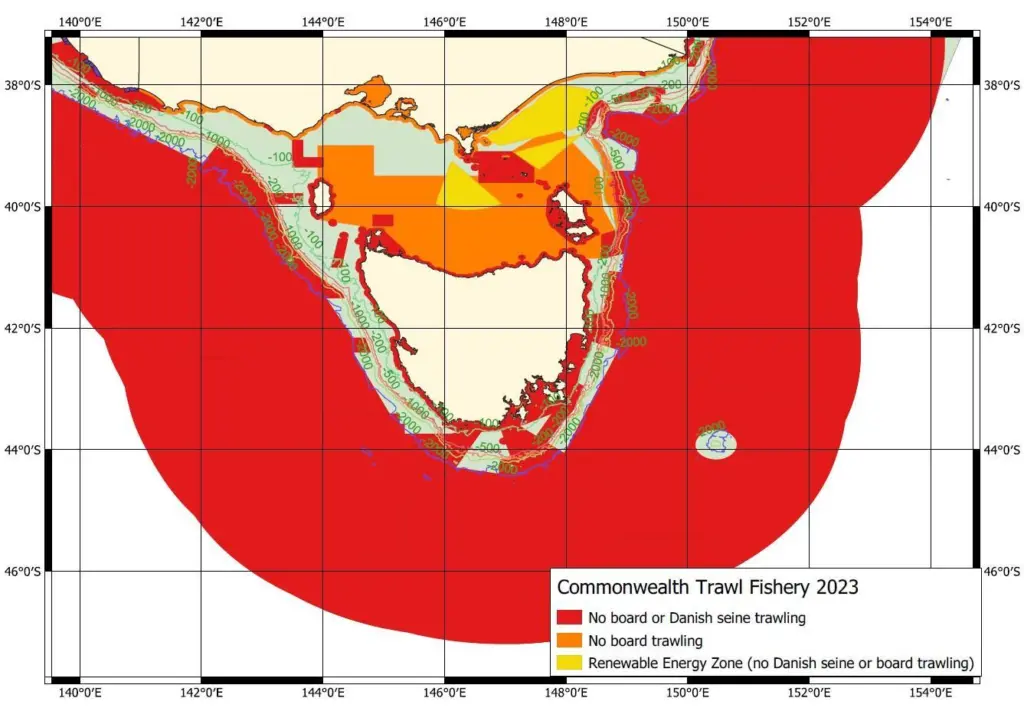 Commonwealth trawl fishery 2023