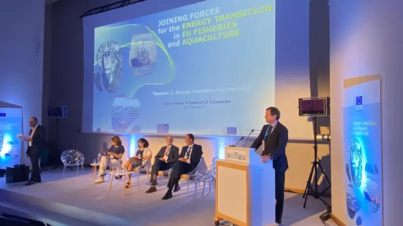 Conference speakers at the Energy Transition in EU Fisheries and Aquaculture