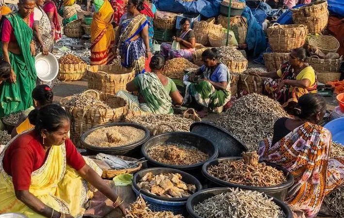 Visakhapatnam fish market