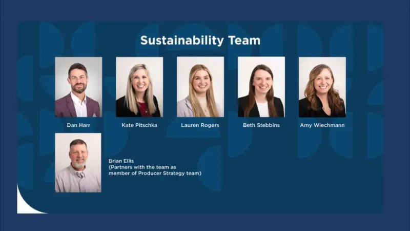 Scoular's new sustainability team