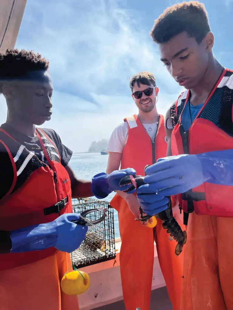 Lobster fishing
