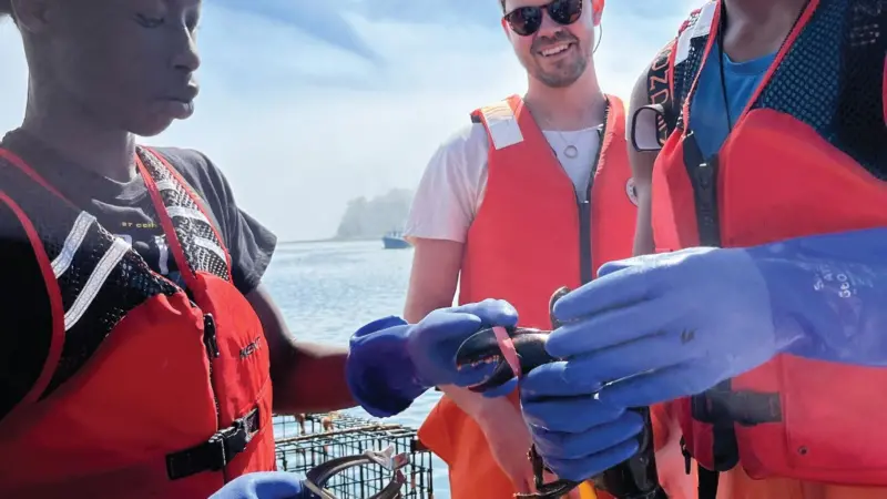 Lobster fishing