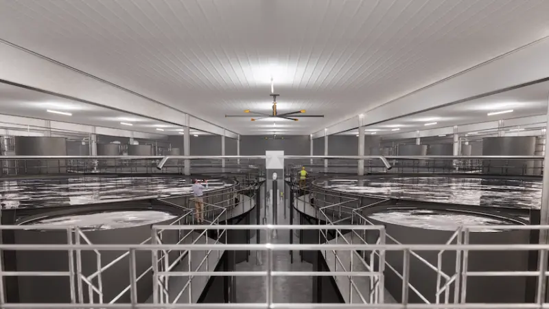 land-based aquaculture technology