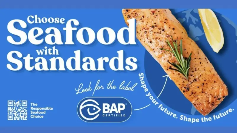BAP seafood campaign advert
