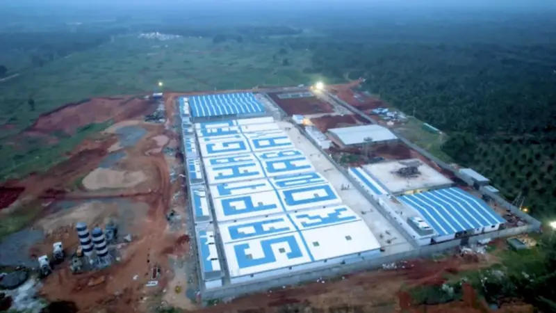 Shrimp breeding multiplication centre in Utter Pradesh region, India
