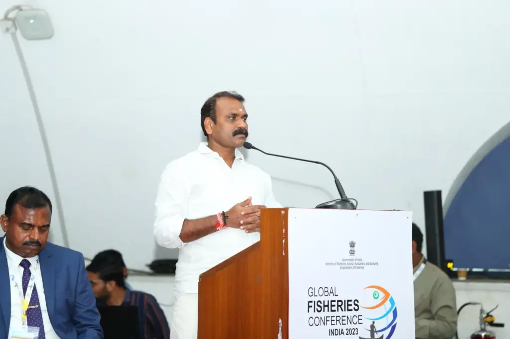 Dr L Murugan, Indian minister of state for for fisheries, animal husbandry and dairying