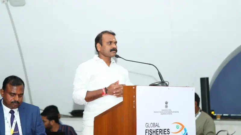 Dr L Murugan, Indian minister of state for for fisheries, animal husbandry and dairying