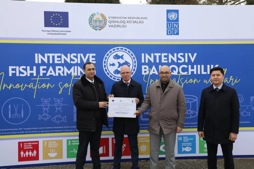 The EU and UNDP are helping boost Uzbekistan's aquaculture industry