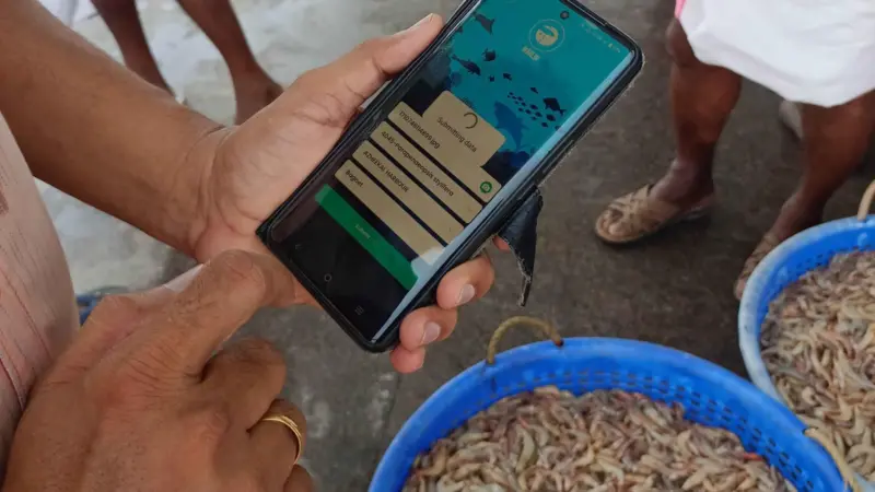 Marine research app from the CMFRI