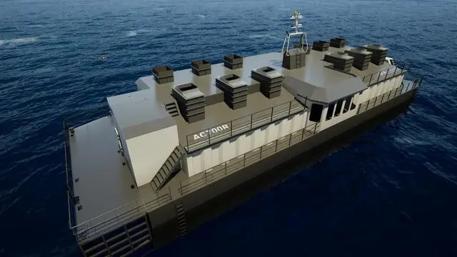 AKVA Lovundlaks barge