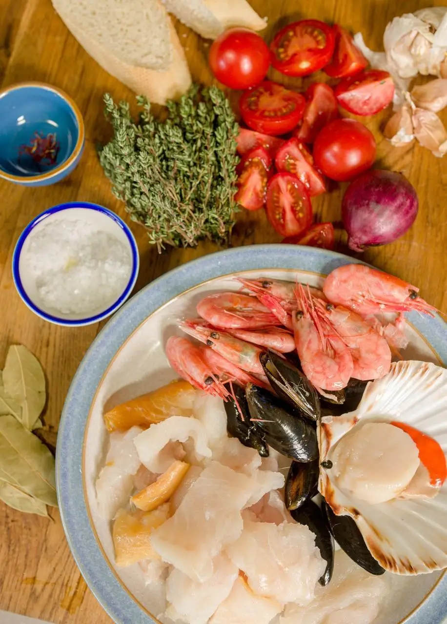 Rockfish seafood stew