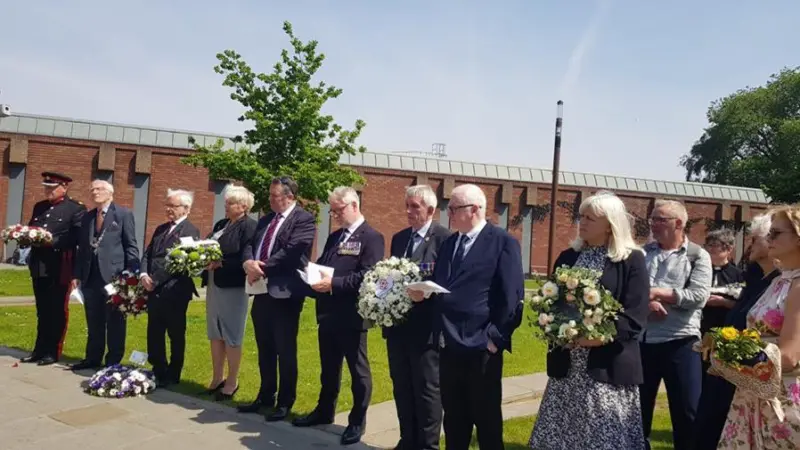 National Fishing Remembrance Day Service in Grimsby, 12 May 2024